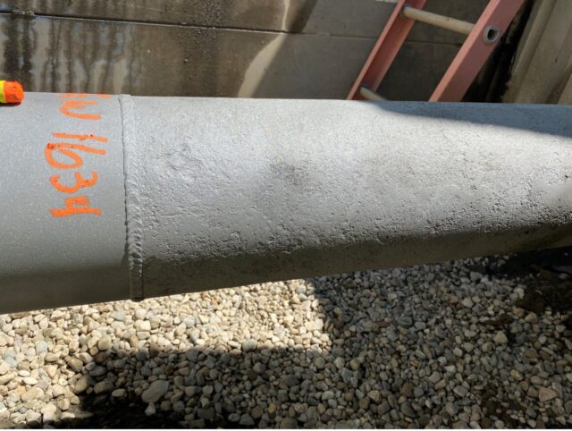 pipe with cathodic protection